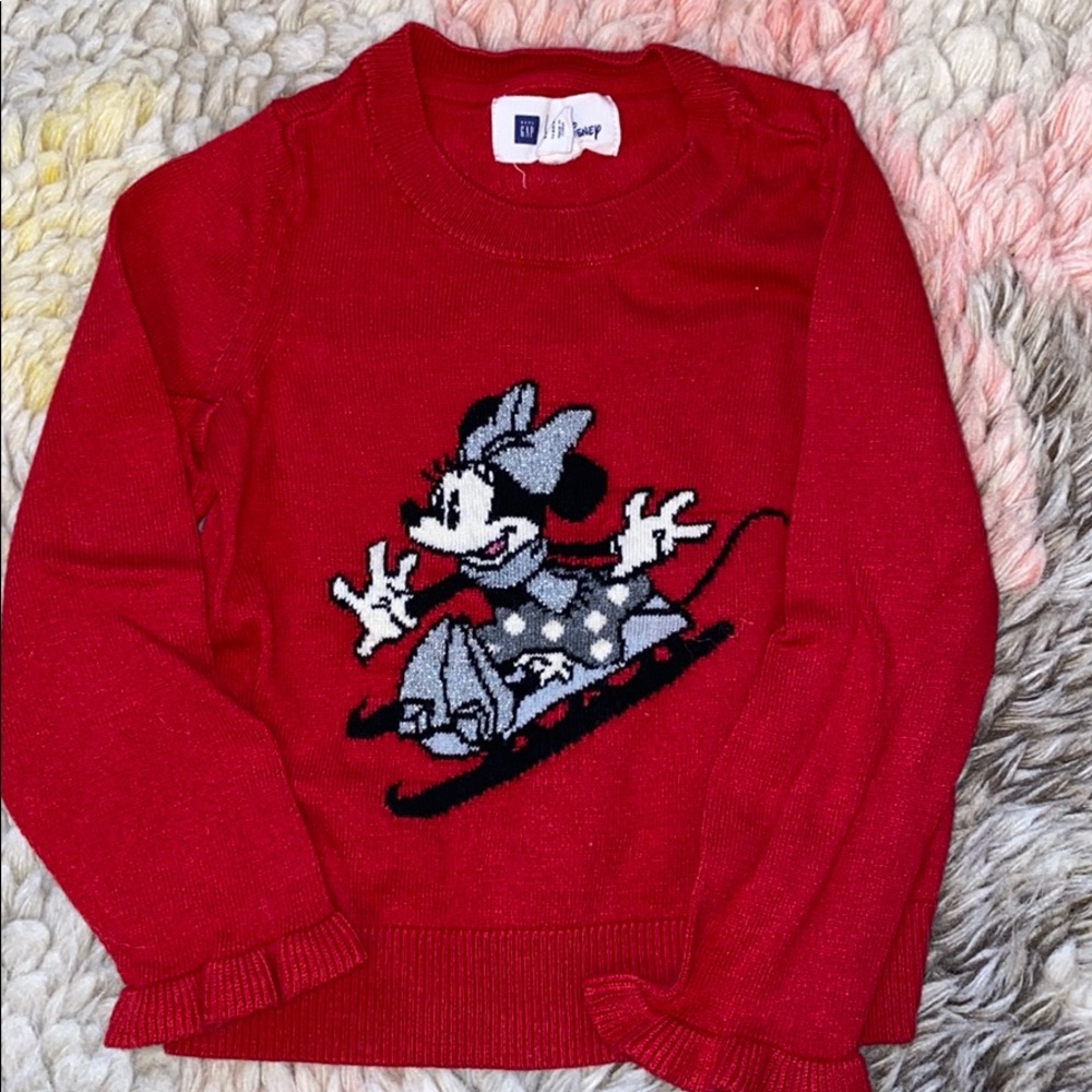GAP DISNEY MINNIE SLED SWEATER